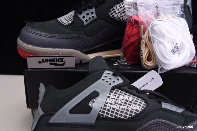Reps LUCY Jordan Air x 4 White Bred Off CV9388-001 Retro 0719